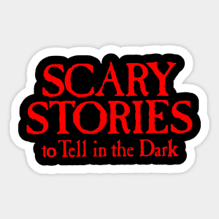 LOGO SCARY STORIES TO TELL IN THE DARK Sticker